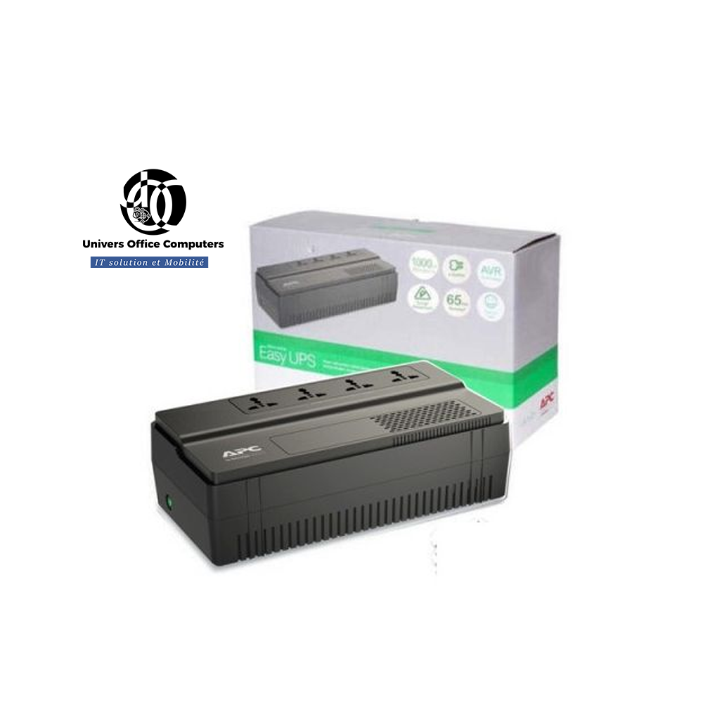 Onduleur APC BV1000I - Easy UPS - 1000VA/230V - Noir vente au Cameroun chez UNIVERS OFFICE COMPUTERS
