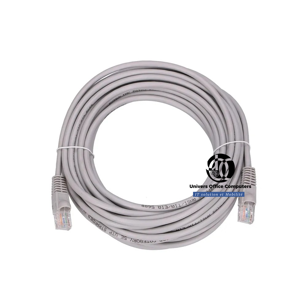 Extralink EX.7652 câble de réseau Gris Cat5e U/UTP (UTP) Vente au Cameroun chez UNIVERS OFFICE COMPUTERS