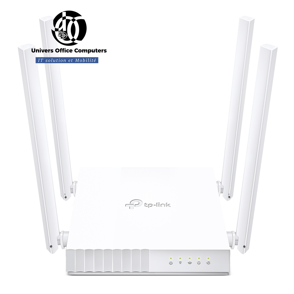 TP-Link ARCHER C24 routeur sans fil Fast Ethernet Bi-bande (2,4 GHz / 5 GHz) Blanc