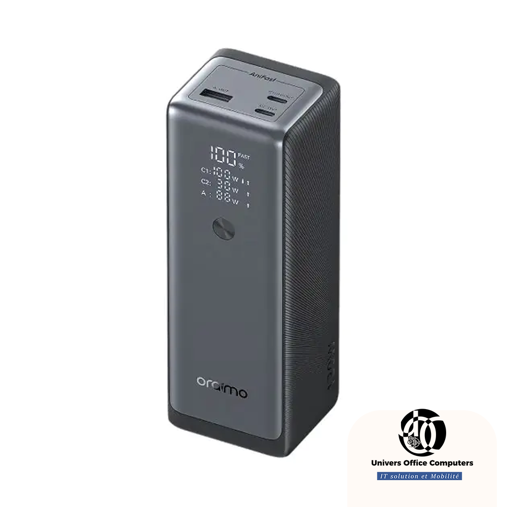 Power Bank - Oraimo PowerJet 130 OPB-727SQ - 27600 mAh - 130 W - Recharge de laptop - Affichage numérique intelligent – Image 5