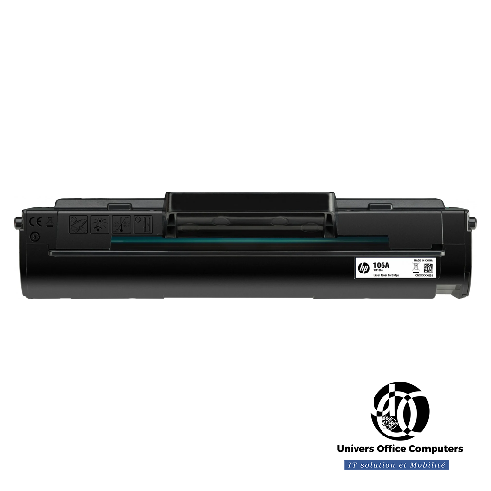 Encre HP Original toner laser authentique 106A, noir (W1106A) VENTE AU CAMEROUN – Image 3