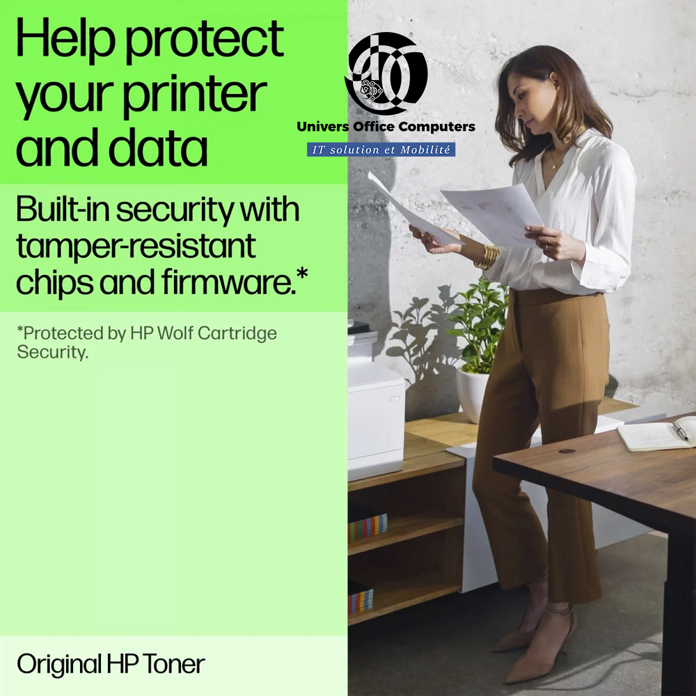 Encre HP Original toner laser authentique 106A, noir (W1106A) VENTE AU CAMEROUN – Image 2