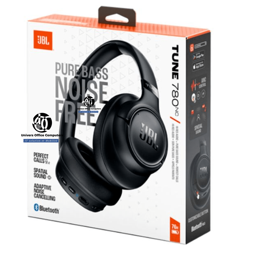 Casque sans fil - JBL Tune 730BT - Son Pure Bass - Autonomie 76h - Bluetooth 6.0 - Connexion Multipoint - Pliable - Garantie 6 mois