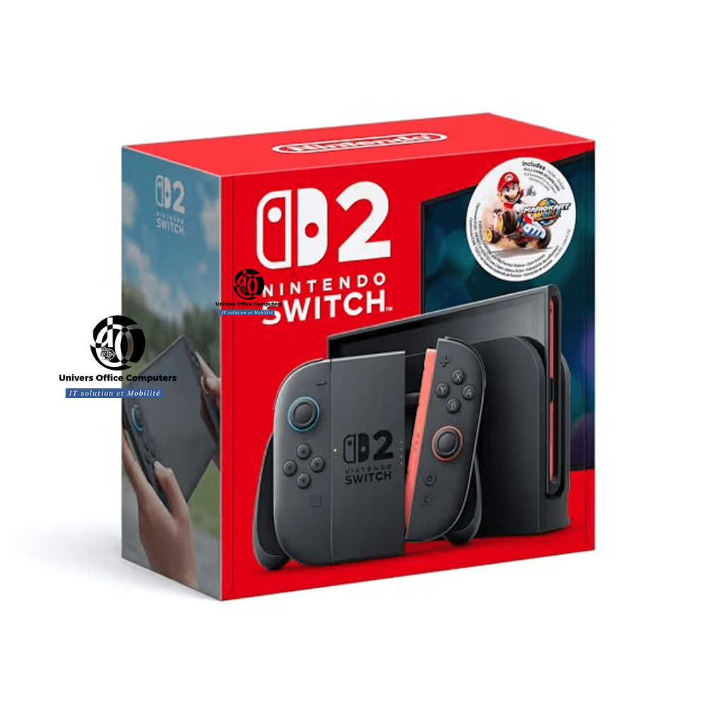 Console de jeu - Nintendo Switch 2 - 7,9" - 256 Go - 12 Go RAM - 4K/FHD - Écran LCD - Wi-Fi 6 - Bluetooth - USB - Garantie 6 mois – Image 2