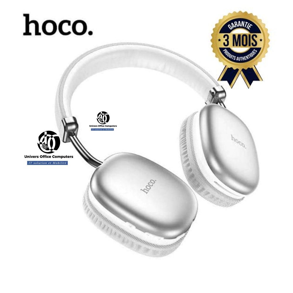 Casque sans fil - HOCO W35 wireless headphones - Bluetooth V5.3 - Interface Usb type-C - Prise de carte mémoire - Garantie 03 mois
